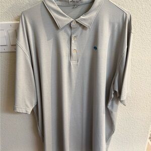 Peter Millar Men's Gray Polo